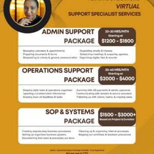 Administrative & Operations Virtual Support